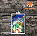 VIEWPOINT NEO GEO CD Game Inspired Retro Gaming Keyring