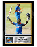 VIRAT KOHLI Limited Edition Cricketer Signed Print - Cricket Player