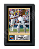 VIRAT KOHLI 2 Limited Edition Cricketer Signed Print - Cricket Player