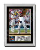 VIRAT KOHLI 2 Limited Edition Cricketer Signed Print - Cricket Player