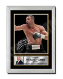 VITALI KLITSCHKO 2 Limited Edition Boxer Signed Print - Boxing