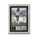 VIV ANDERSON Limited Edition Football Player Signed Print - Football