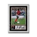VIV ANDERSON 2 Limited Edition Football Player Signed Print - Football