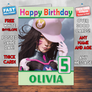 Personalised Va Overwatch Fant Art Inspired Style Game Kids Inspired Birthday Card (SA)