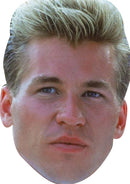 Val Kilmer Young Celebrity Face Mask Fancy Dress Cardboard Costume Mask
