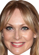 Vanessa Woodfield Emmerdale Fancy Dress Cardboard Celebrity Party Face Mask