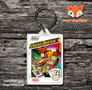 Urban Champion Retro NES Game Cover Art Gaming Keyring