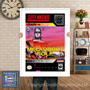 Vertical Template Copy Super Nintendo GAME INSPIRED THEME Retro Gaming Poster A4 A3 A2 Or A1