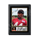Vic Beasley 1 Limited Edition Football Signed Print - American Footballer