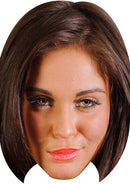 Vicky Pattinson 2018 Celebrity Face Mask Fancy Dress Cardboard Costume Mask