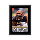 Vincent Rey 2 Limited Edition Football Signed Print - American Footballer