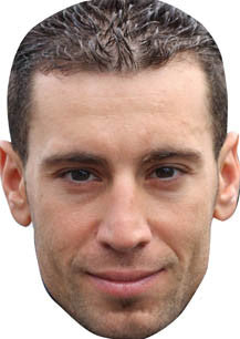 Vincenzo Nibali Cycling Celebrity Face Mask Fancy Dress Cardboard Costume Mask