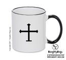 Vinegar Black Handle Alchemy Mug GOTHIC GOTH HORROR STARS HORROSCOPE BLACK MAGIC MUG