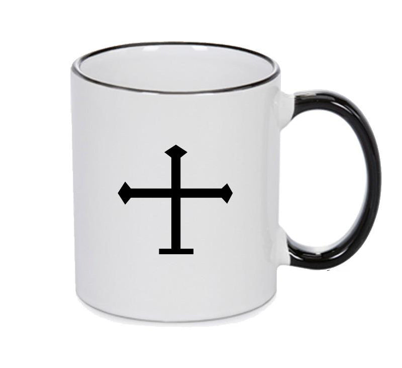 Vinegar Black Handle Alchemy Mug GOTHIC GOTH HORROR STARS HORROSCOPE BLACK MAGIC MUG