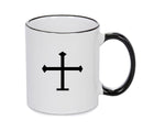 Vinegar Black Handle Alchemy Mug GOTHIC GOTH HORROR STARS HORROSCOPE BLACK MAGIC MUG