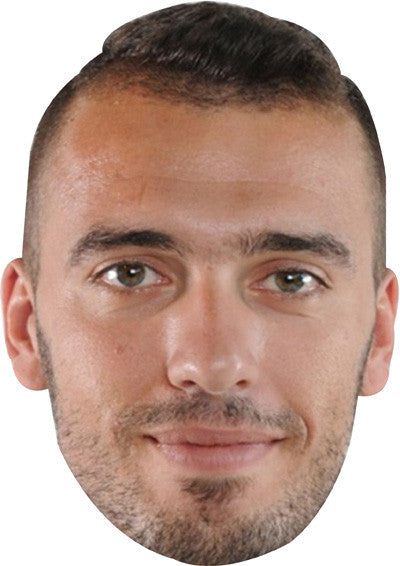 Viviano Arsenal Celebrity Face Mask Fancy Dress Cardboard Costume Mask