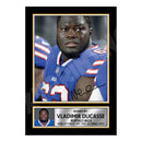 Vladimir Ducasse 1 Limited Edition Football Signed Print - American Footballer