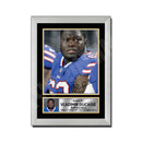 Vladimir Ducasse 1 Limited Edition Football Signed Print - American Footballer