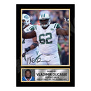 Vladimir Ducasse 2 Limited Edition Football Signed Print - American Footballer