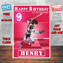Voltron 3 Keith Style Theme Personalised Kidshows Birthday Card (SA)