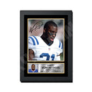 Vontae Davis 1 Limited Edition Football Signed Print - American Footballer