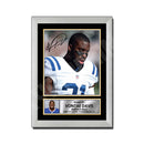 Vontae Davis 1 Limited Edition Football Signed Print - American Footballer