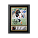 Vontaze Burfict 2 Limited Edition Football Signed Print - American Footballer