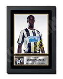 Vurnon Anita (1) Limited Edition Football Player Signed Print - Football