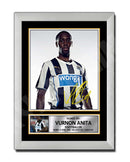 Vurnon Anita (1) Limited Edition Football Player Signed Print - Football