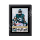 WENDELL SMALLWOOD (1) Limited Edition Football Signed Print - American Footballer