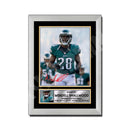 WENDELL SMALLWOOD (1) Limited Edition Football Signed Print - American Footballer