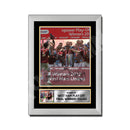 WEST HAM PLAY OFF FINAL WINNERS SQUAD (1) Limited Edition Football Player Signed Print - Football