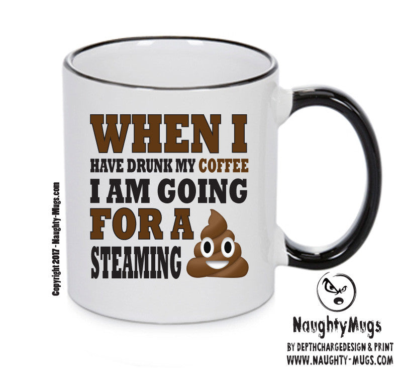 WHEN IVE DRUNK MY COFFEE Funny Mug Adult Mug Office Mug