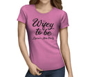 Wifey To Be Black Hen T-Shirt - Any Name - Party Tee