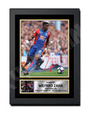 WILFRIED ZAHA Limited Edition Football Player Signed Print - Football