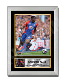 WILFRIED ZAHA Limited Edition Football Player Signed Print - Football