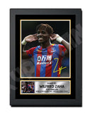 WILFRIED ZAHA 2 Limited Edition Football Player Signed Print - Football