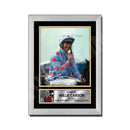 WILLIE CARSON Limited Edition Horse Racer Signed Print - Horse Racing
