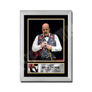 WILLIE THORNE Limited Edition Snooker Player Signed Print - Snooker