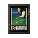 WILLIE THORNE 2 Limited Edition Snooker Player Signed Print - Snooker