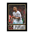 WINSTON REID 2 Limited Edition Football Player Signed Print - Football