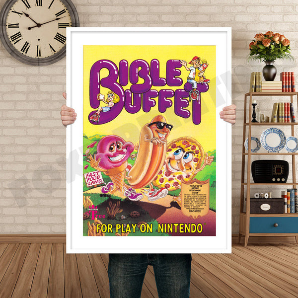 Wisdomtree Bible Buffet Retro Game Inspired Theme Nintendo NES Gaming