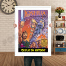 WISDOMTREE Joshua Retro GAME INSPIRED THEME Nintendo NES Gaming A4 A3 A2 Or A1 Poster Art 683