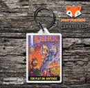 WISDOMTREE Exodus Retro NES Game Cover Art Gaming Keyring