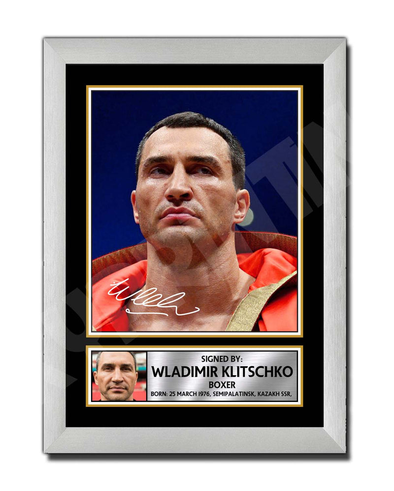 WLADIMIR KLITSCHKO Limited Edition Boxer Signed Print - Boxing