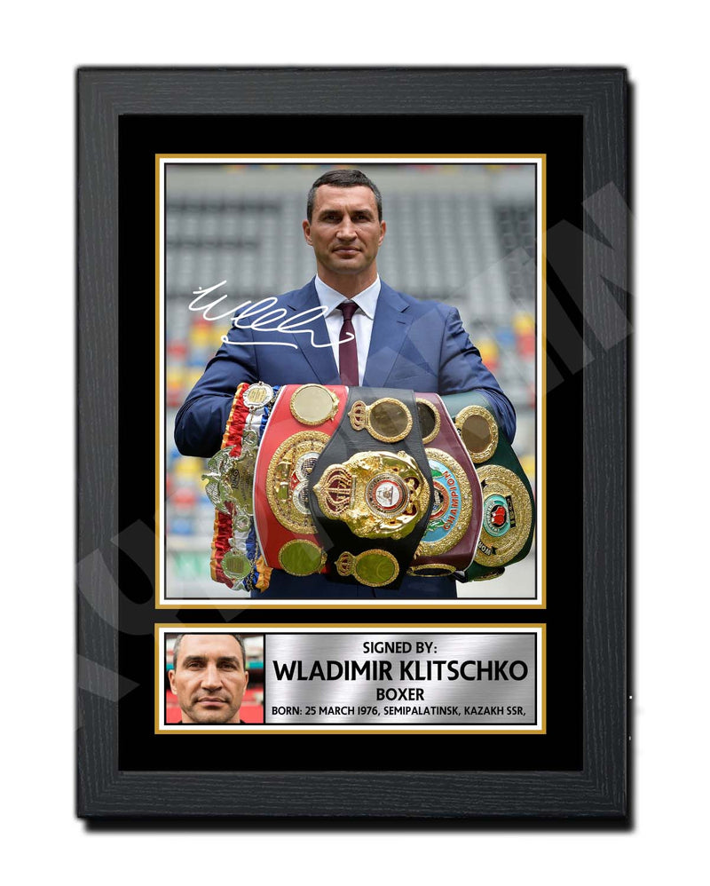 WLADIMIR KLITSCHKO 2 Limited Edition Boxer Signed Print - Boxing