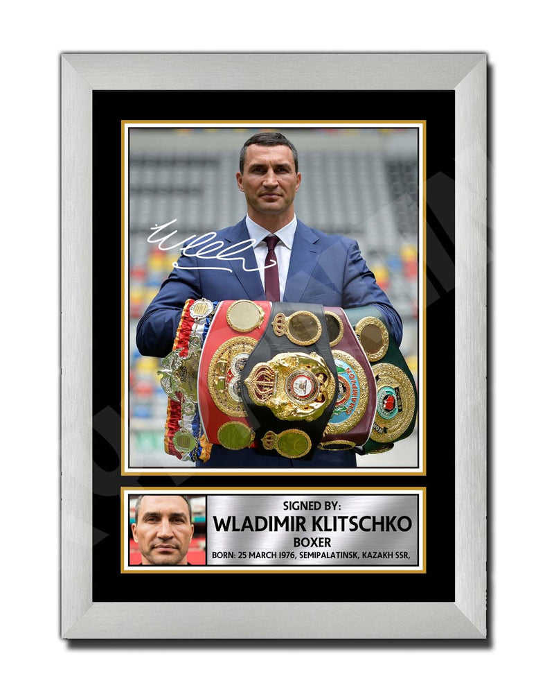 WLADIMIR KLITSCHKO 2 Limited Edition Boxer Signed Print - Boxing