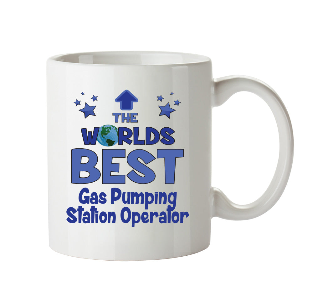 Worlds Best Gas Pumping Station Operator Mug - Novelty Funny Mug – printed mug product image 1