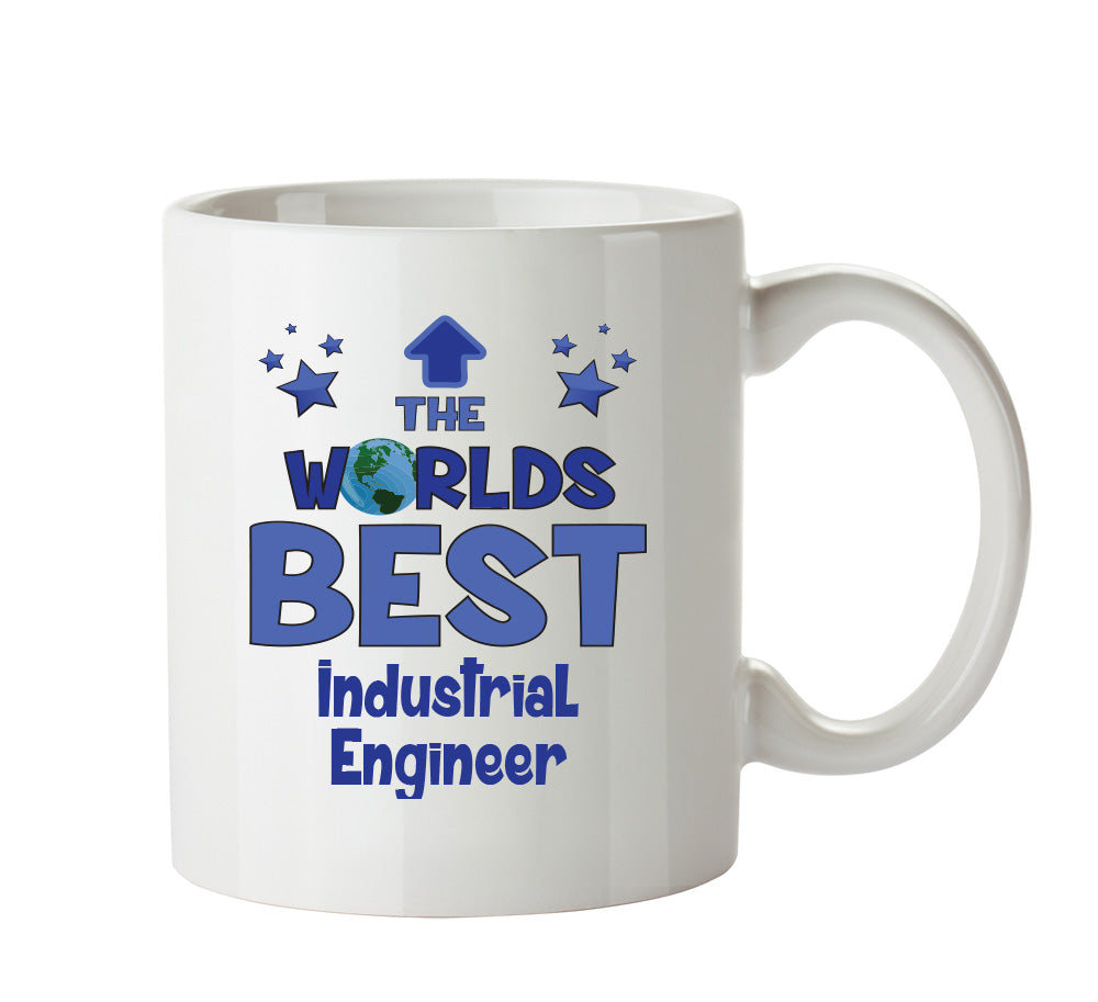Worlds Best Industrial Engineer Mug - Novelty Funny Mug – printed mug product image 1