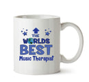 Worlds Best Music Therapist Mug - Novelty Funny Mug